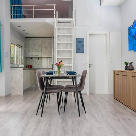 Electra Modern Apartment With Cozy Garden Ираклион Экстерьер фото