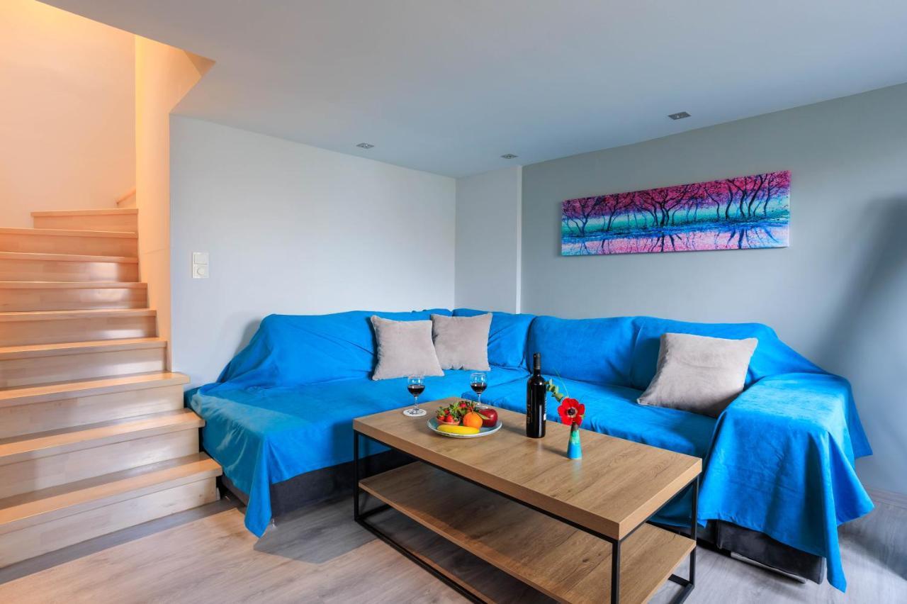 Electra Modern Apartment With Cozy Garden Ираклион Экстерьер фото